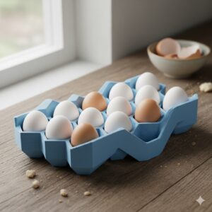3D Printed Egg Holder Tray