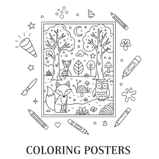 Coloring Posters