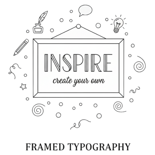 Framed Typography